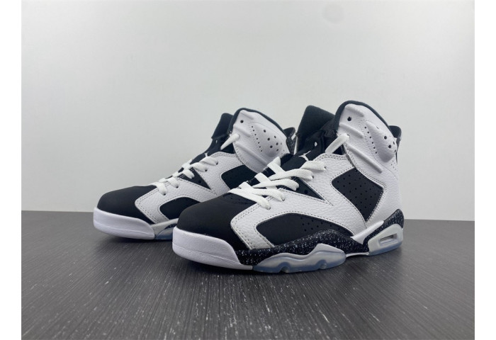 air jordan 6 retro "oreo" 384664-101