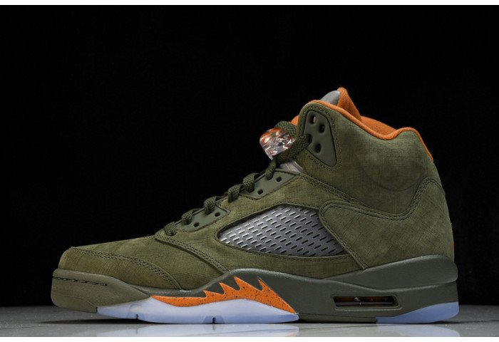 air jordan 5 low “olive”  dd0587-308