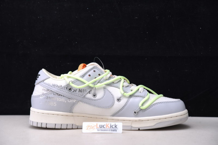 nike dunk low ow lot 43 - dm1602-128