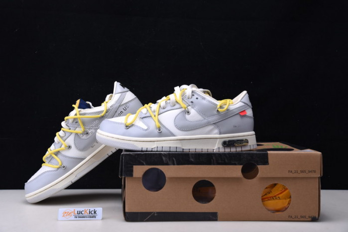nike dunk low ow lot 27    dm1602-120