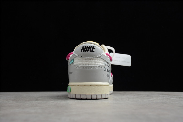 nike dunk low off-white lot 30 - dm1602-122