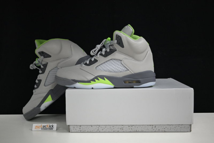 air jordan 5 green bean 2022   dm9014-003