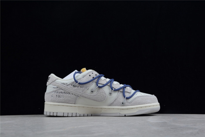 nike dunk low off-white lot 18 - dj0950-112