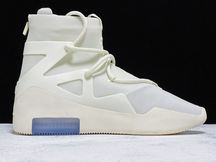 nike air fear of god 1 sail black ar4237-100