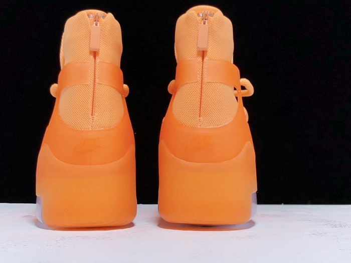 nike air fear of god 1 orange pulse ar4237-800
