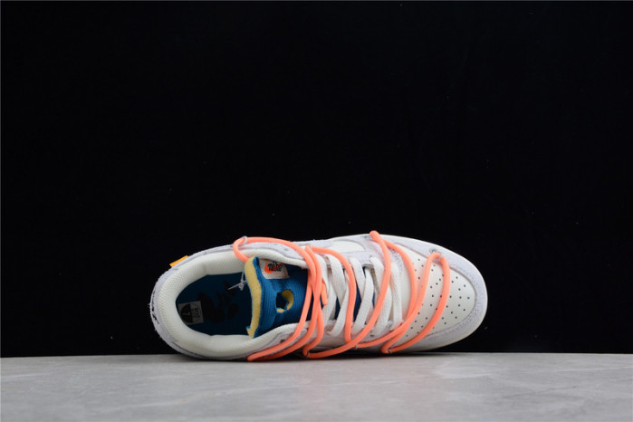 nike dunk low ow lot 19 - dj0950-119