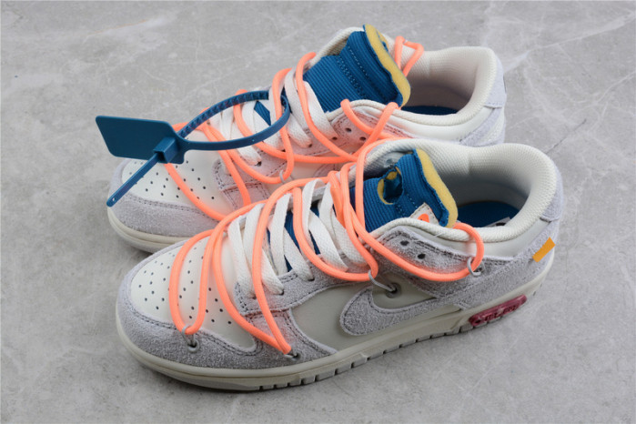 nike dunk low ow lot 19 - dj0950-119