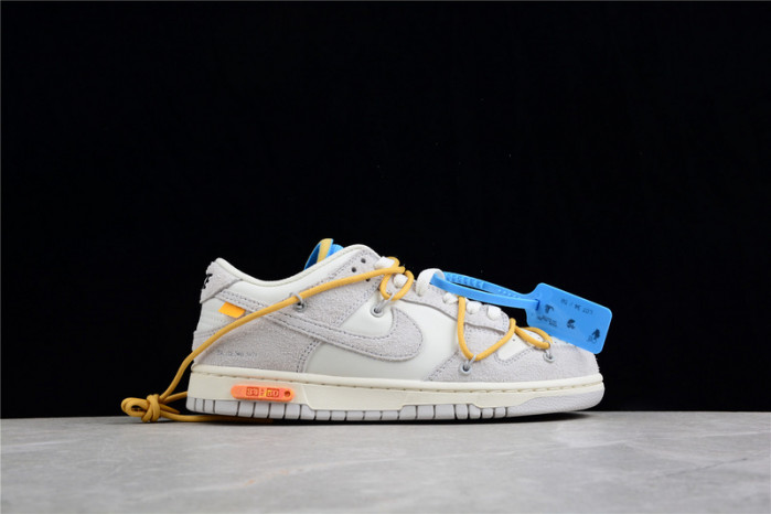 nike dunk low ow lot 34 - dj0950-102