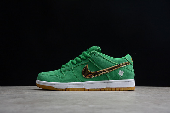 nike sb dunk low"st.patrick''s day" bq6817-303