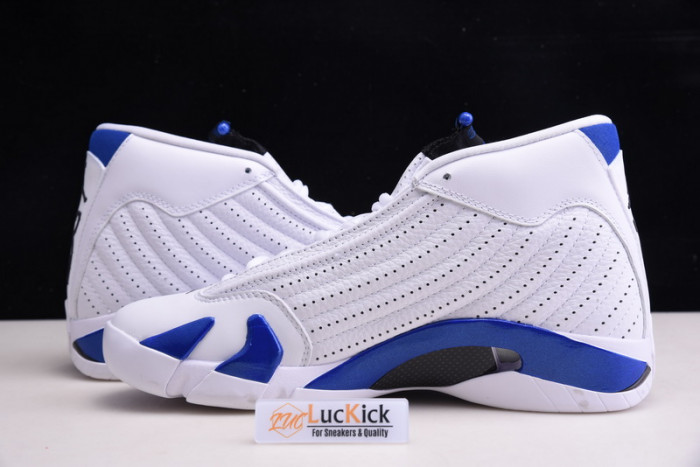 air jordan 14 retro white hyper royal 487471-104