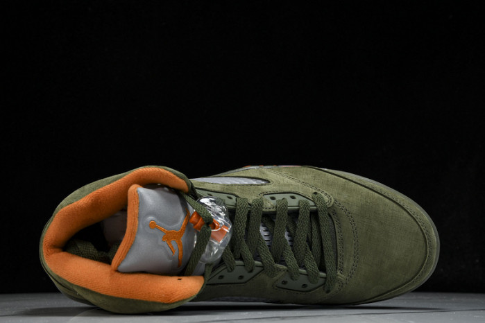 air jordan 5 low “olive”  dd0587-308