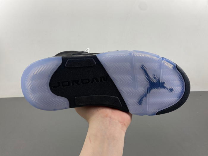 air jordan 5  “black metallic reimagined” hf3975-001