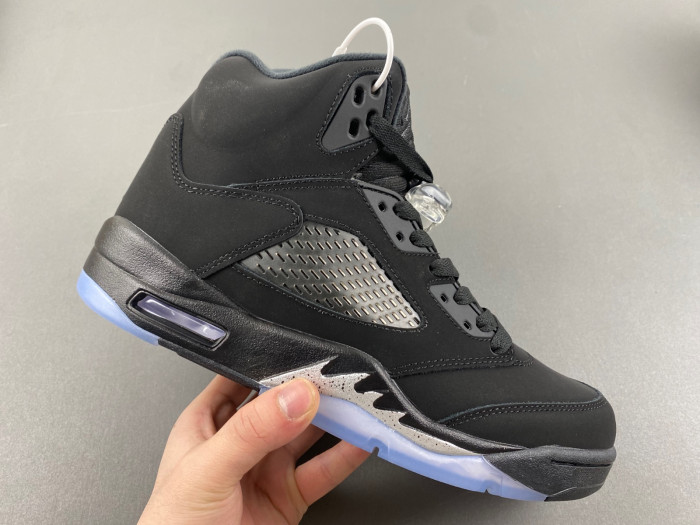 air jordan 5  “black metallic reimagined” hf3975-001