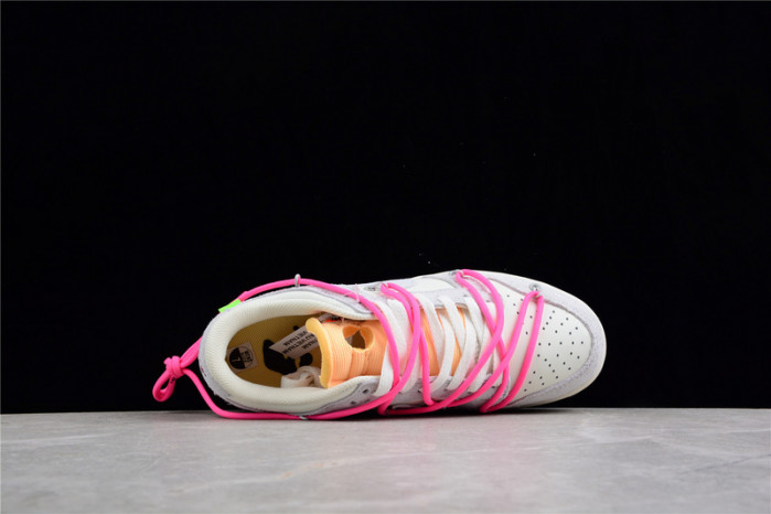 nike dunk low off-white lot 17 - dj0950-117